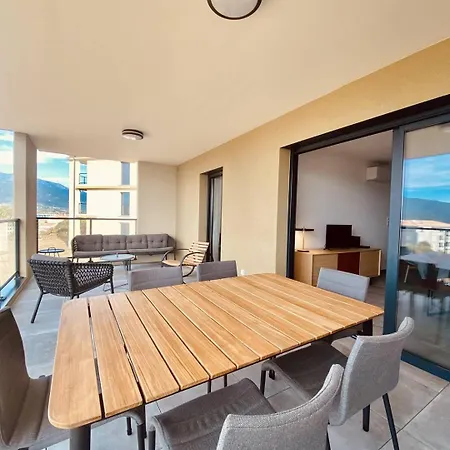 Appartamento Bel'orizonte Proche Centre Et Plage, Vue Propriano (Corsica)