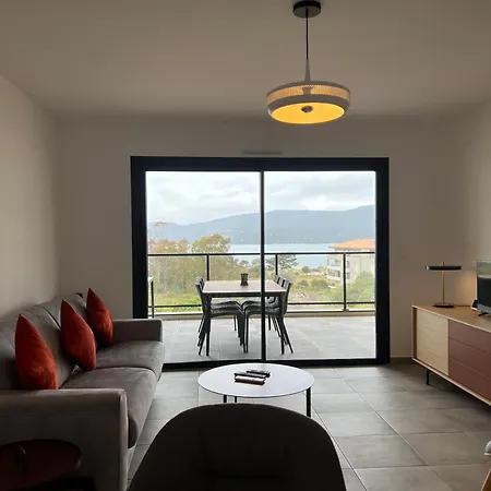 Bel'orizonte Proche Centre Et Plage, Vue Propriano (Corsica)