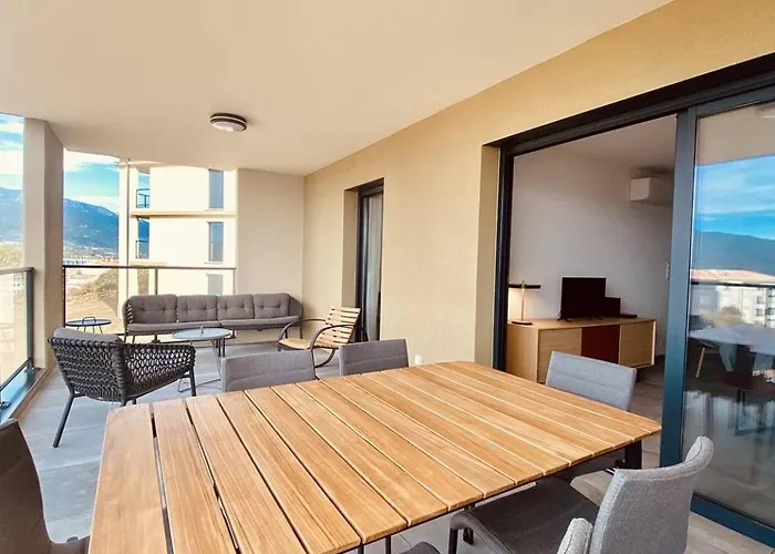 Apartmán Bel'orizonte Proche Centre Et Plage, Vue Propriano (Corsica)